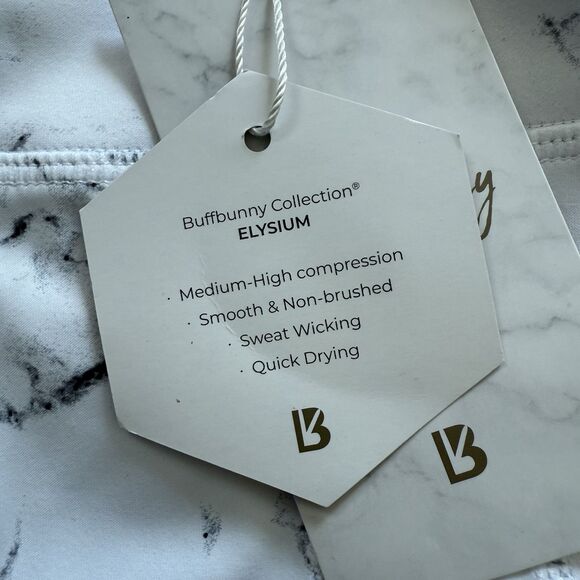 NWT Elysium Buffbunny Collection Sz XS Marble Athleisure  Pockets - Picture 2 of 12